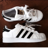 Adidas Superstar - Branco Preto