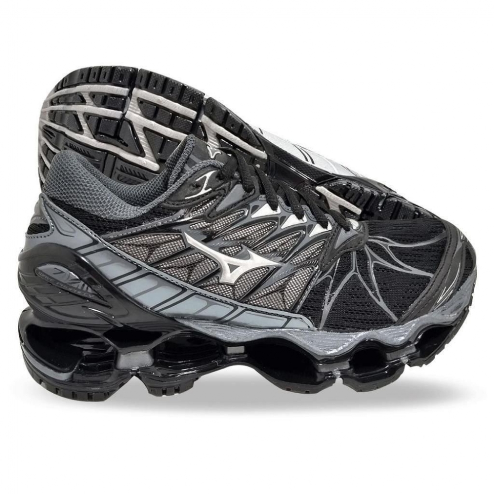 Mizuno pro 7 - Preto Prata
