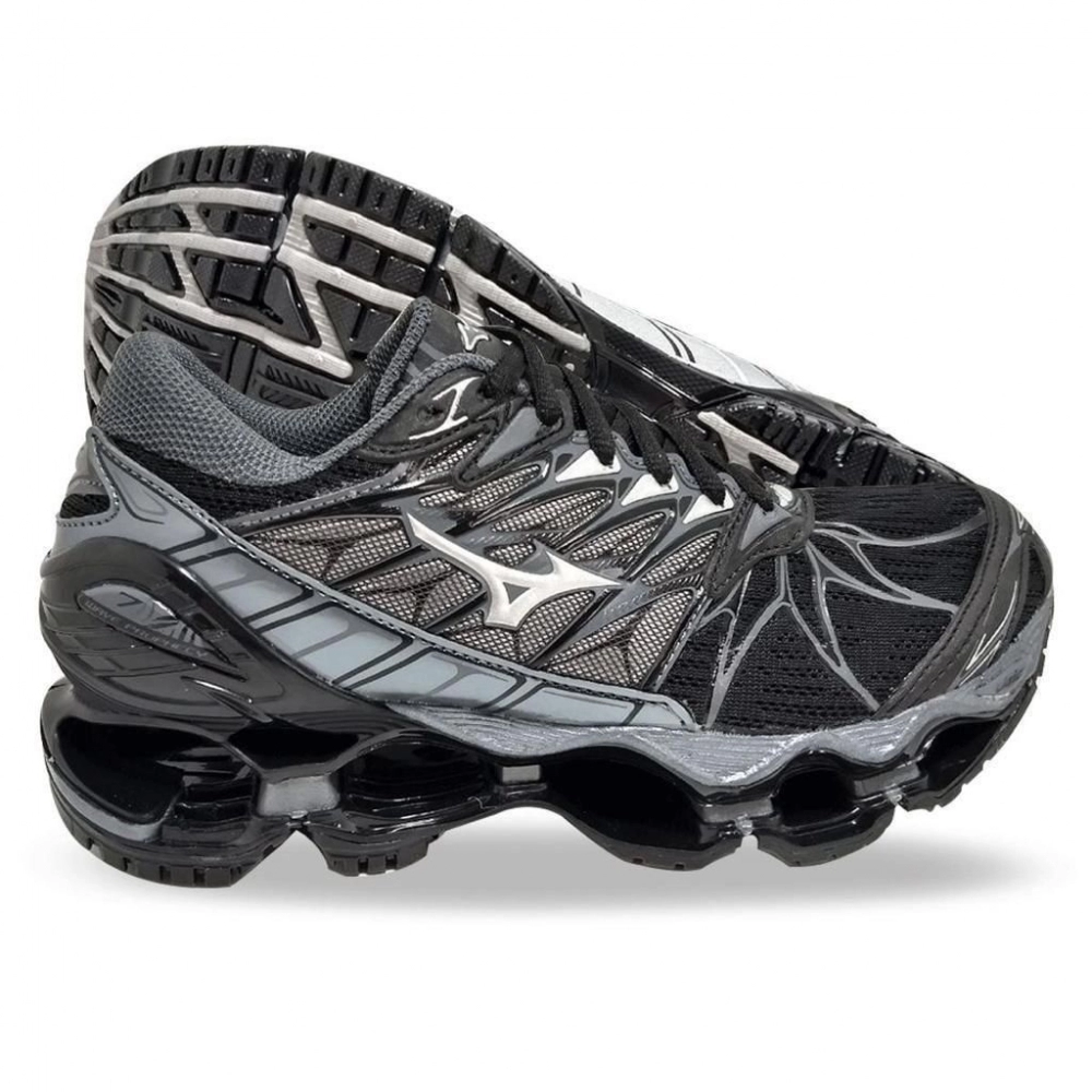 Mizuno pro 7 - Preto Prata