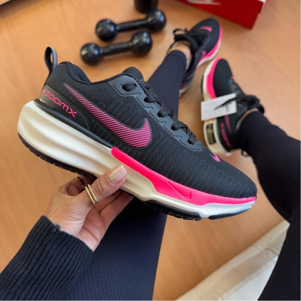 Nike Invincle Run 3 - Preto-Pink