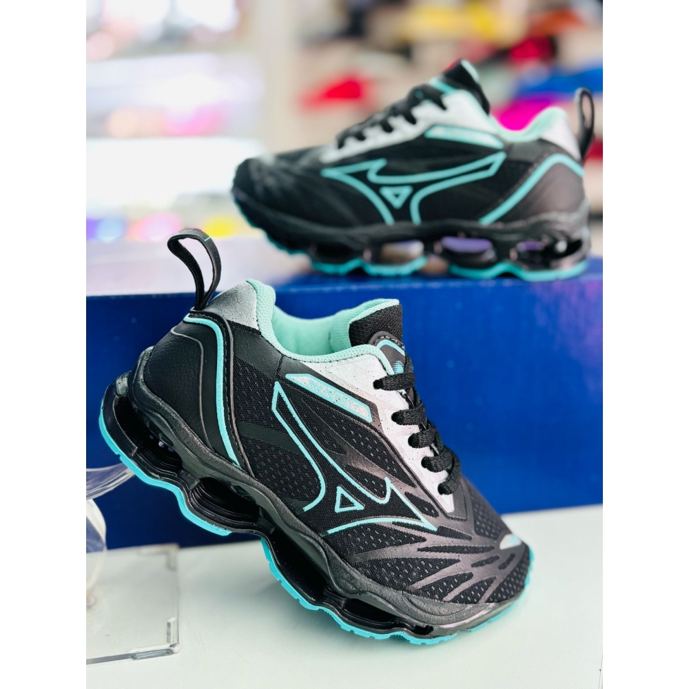 Mizuno Infantil - Preto Azul