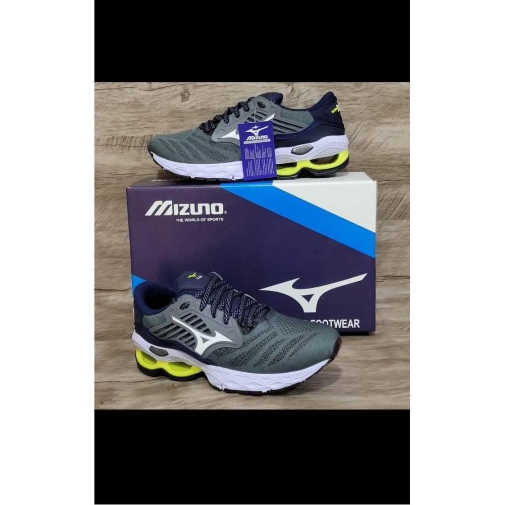 Mizuno Wave20 - Grafite Neon