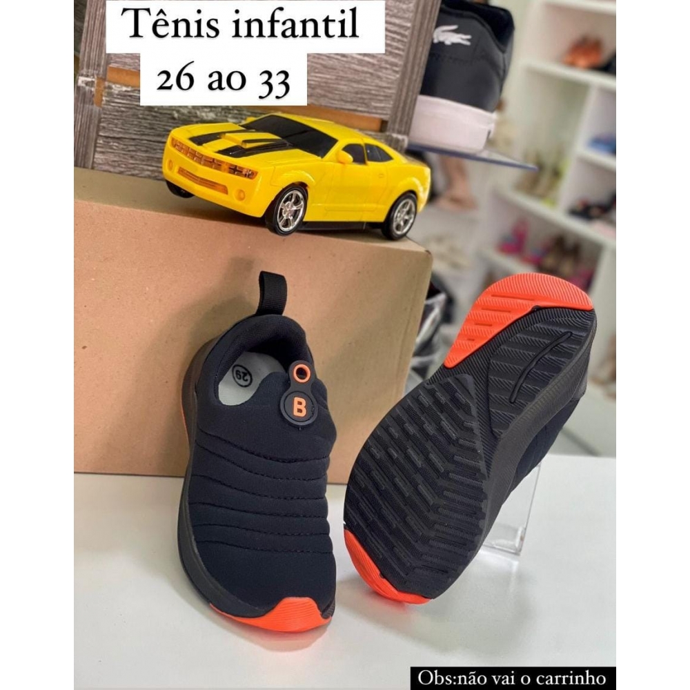 Bibi Kids - Preto Laranja