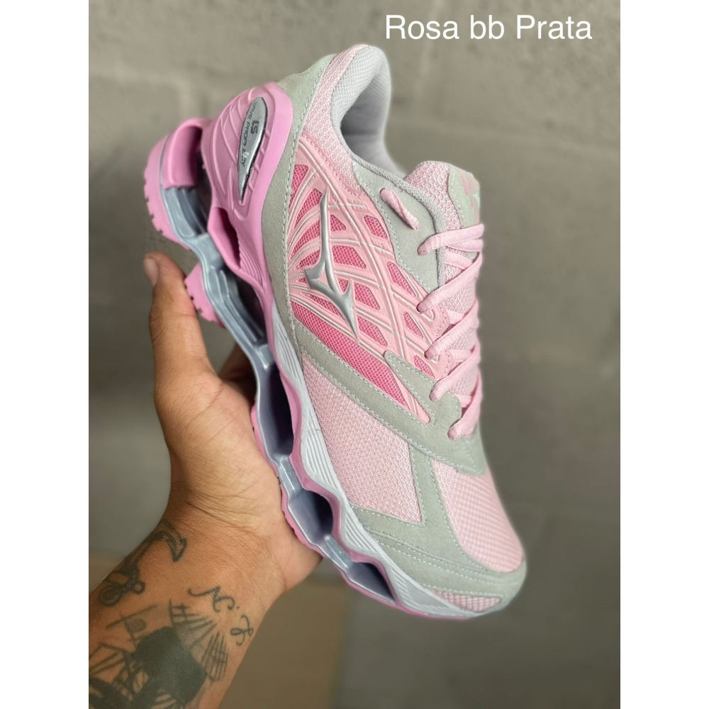 Mizuno LS - Rosa Prata