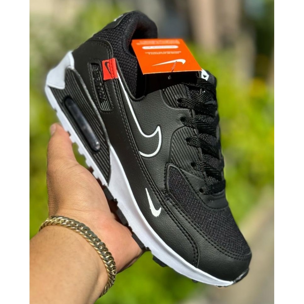 Air Max 90 - Preto Branco