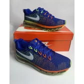 Air Max Fitsole - Azul Laranja Neon
