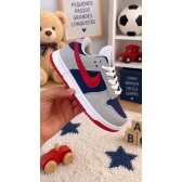 Dunk Infantil - Vermelho Azul