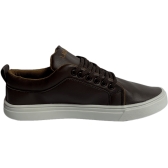 Sapatênis Lacoste Casual - Café (couro)