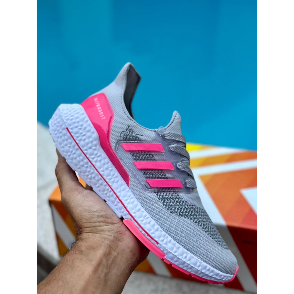 Adidas Boost - Cinza Rosa