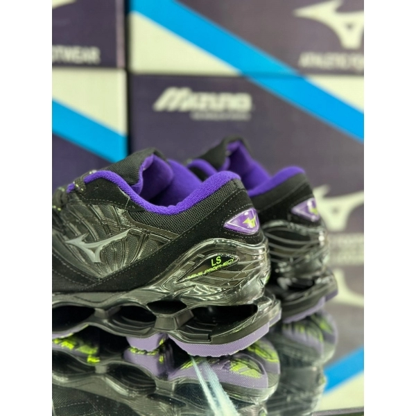 Mizuno LS - Flor de lótus Preto