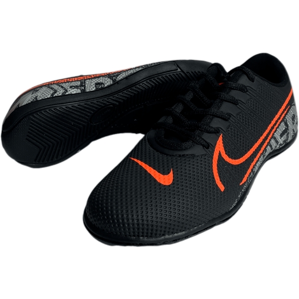 Chuteira  Nike Futsal - Preto Laranja
