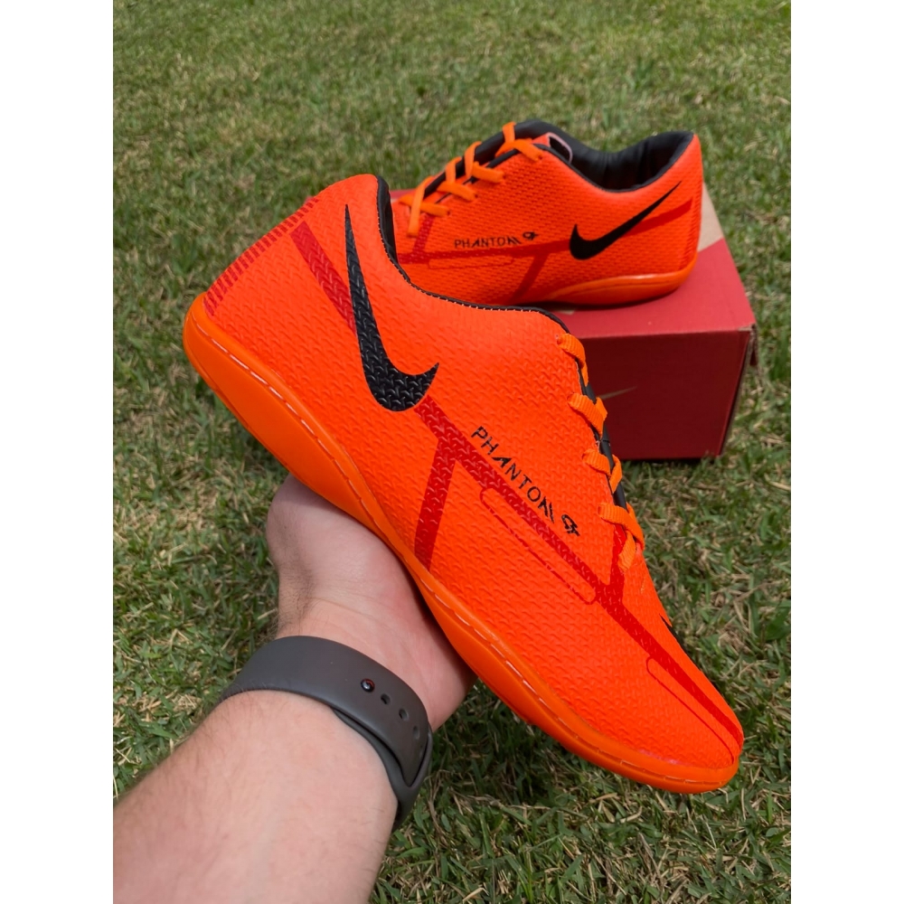 Chuteira Phanton Futsal - Laranja
