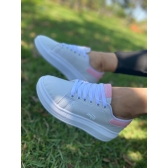 Lacoste F - Branco Rosa