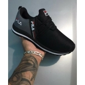 Fila F1 - Preto Cinza