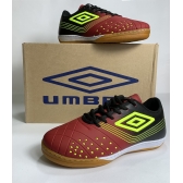Chuteira Umbro Futsal - Vermelho Preto