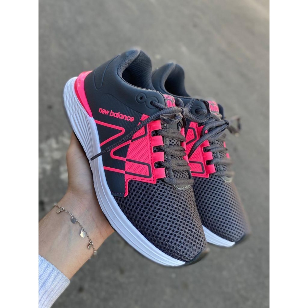 New Balance - Cinza Rosa