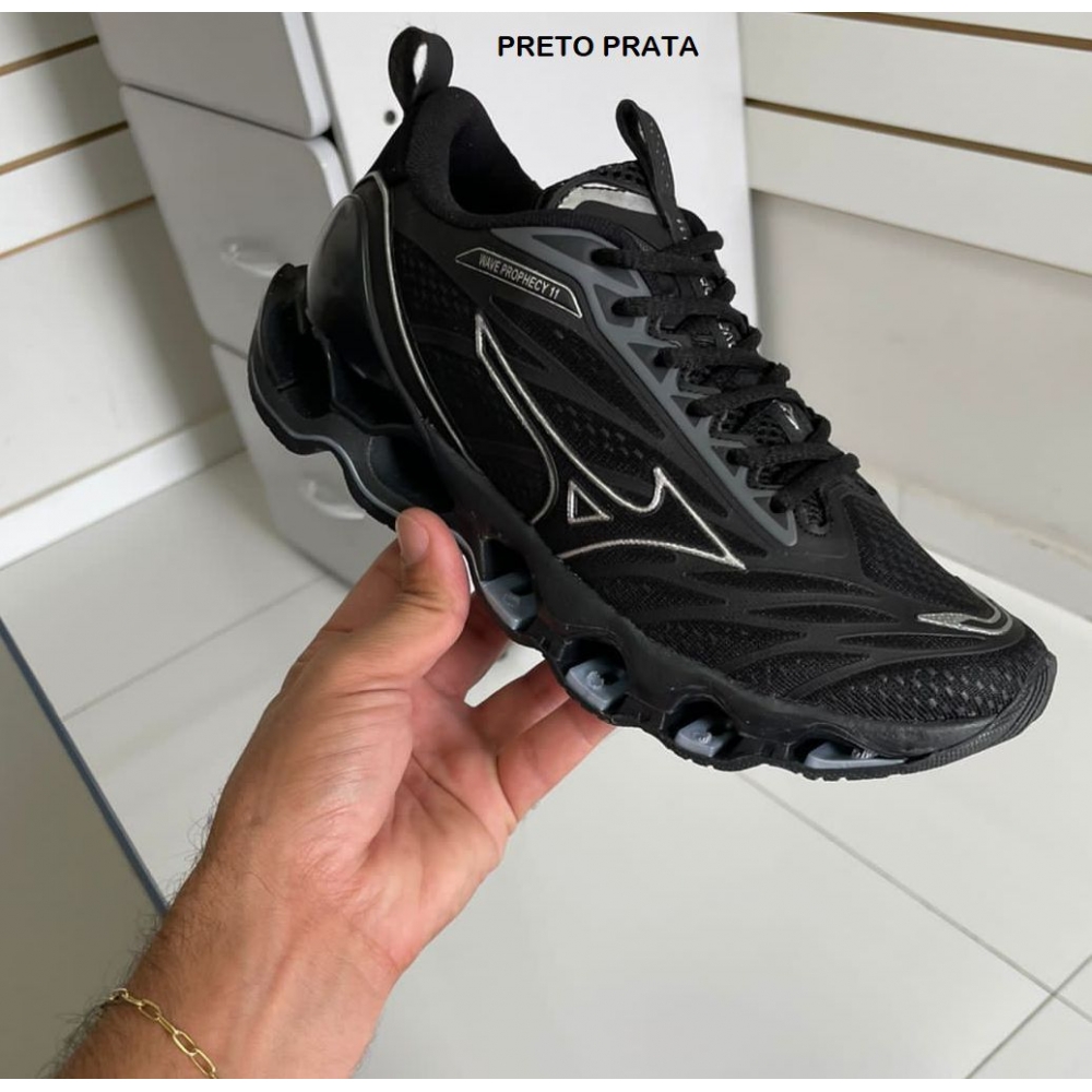 Mizuno Pro 11 - Preto Prata