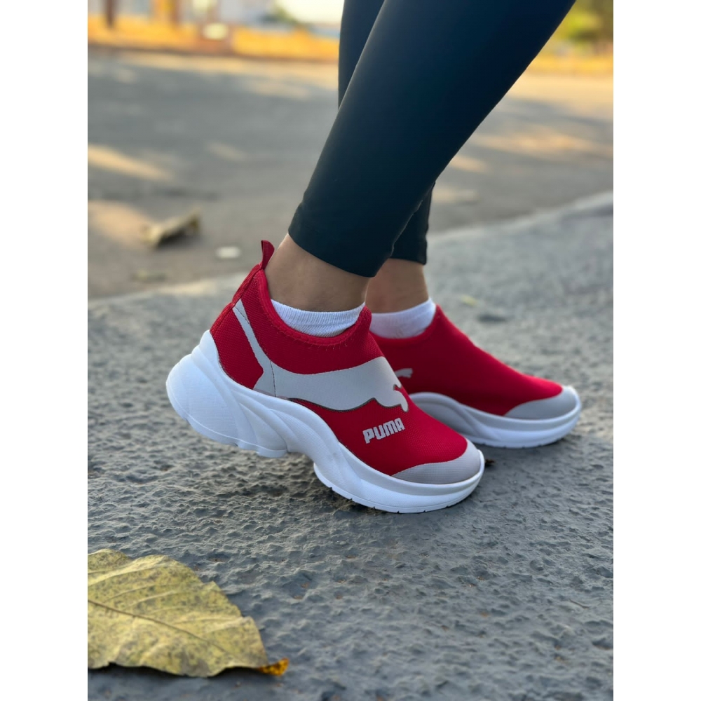Puma Meia - Vermelho