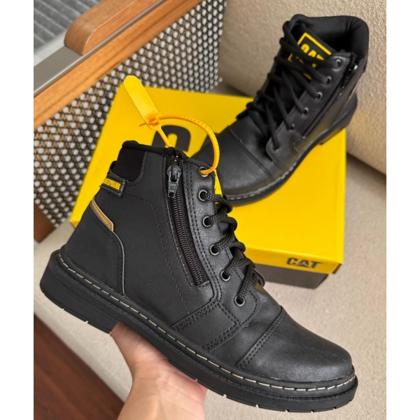Caterpillar Zíper - Preto
