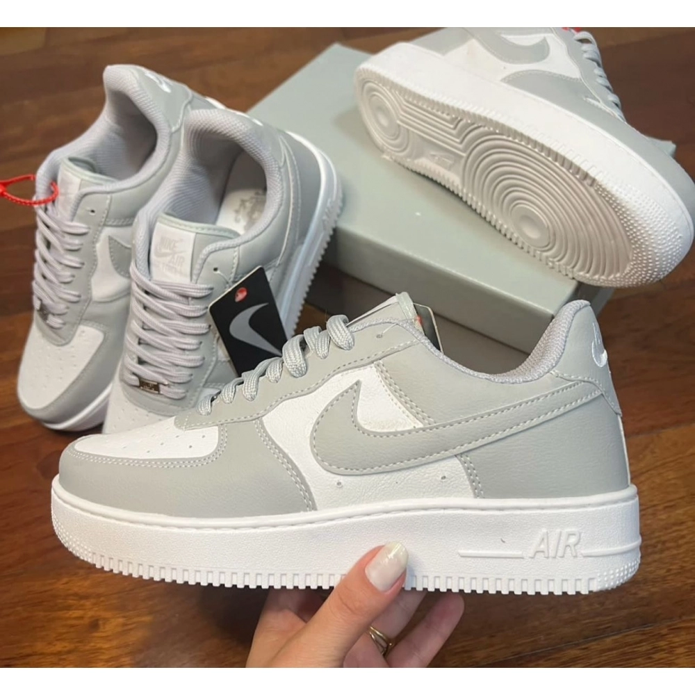 Air force Premium - Cinza-Branco