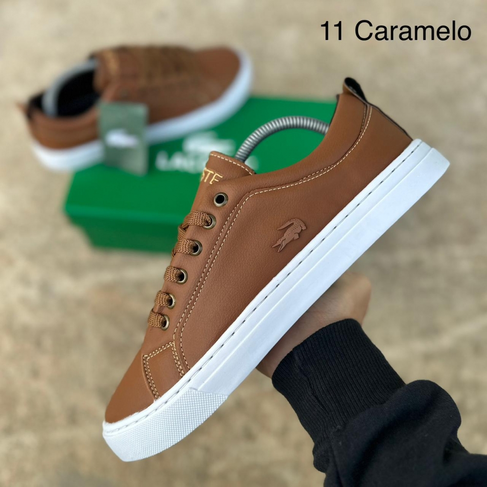 Sapatênis Lacoste Casual - Caramelo