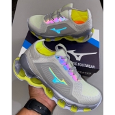 Mizuno Knit - Cinza Verde