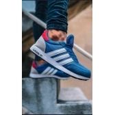 Adidas Retro - Azul Branco