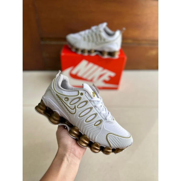 Nike 12Molas - Branco Dourado