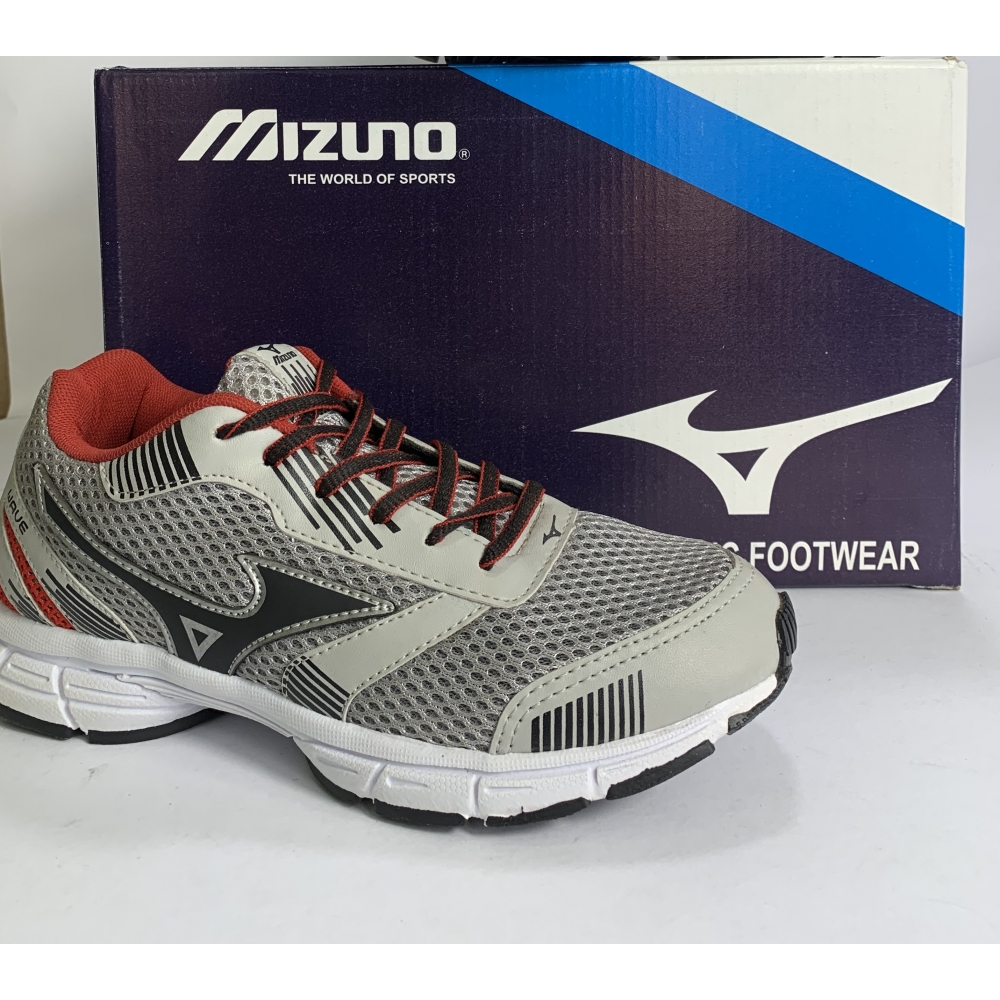 Mizuno Jet - Cinza Vermelho