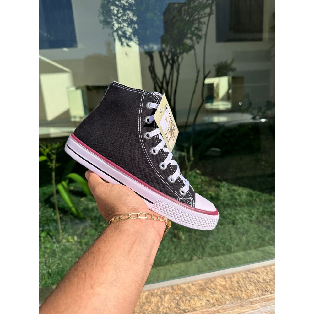 All Star Botinha - Preto