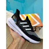 Adidas Boost Preto Branco Branco 36