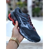 Mizuno Wave20 - Grafite Vermelho