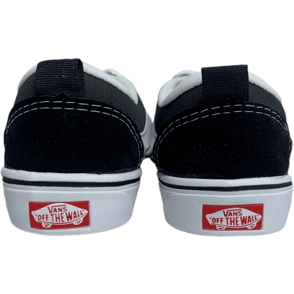 Vans KNU - Preto Branco-Tradicional