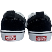 Vans KNU - Preto Branco-Tradicional