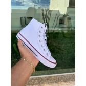 All Star Botinha - Branco L Bordô