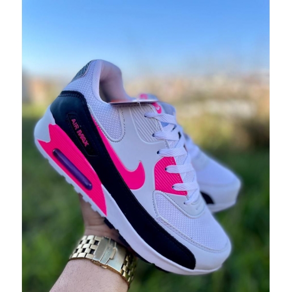 Air Max 90 - Branco Pink