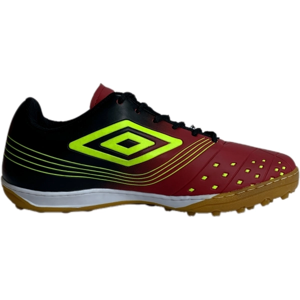 Chuteira Umbro Society - Preto Vermelho