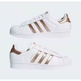 Adidas Superstar - Branco Dourado