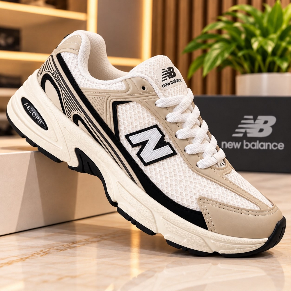 New Balance 509 - Bege Preto