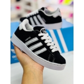 Adidas Campus Infantil - Preto Branco