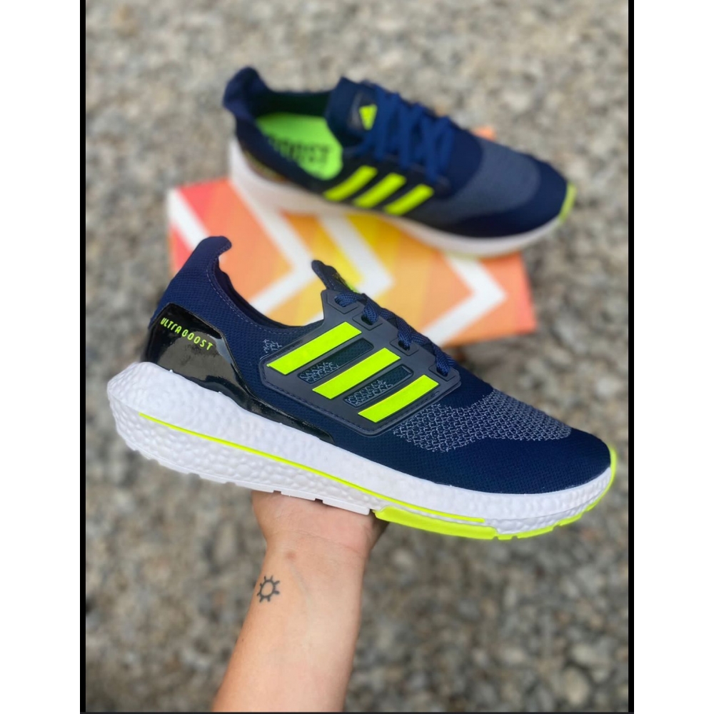 Adidas Boost - Azul Verde