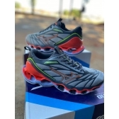 Mizuno Pro 11 - Grafite Laranja