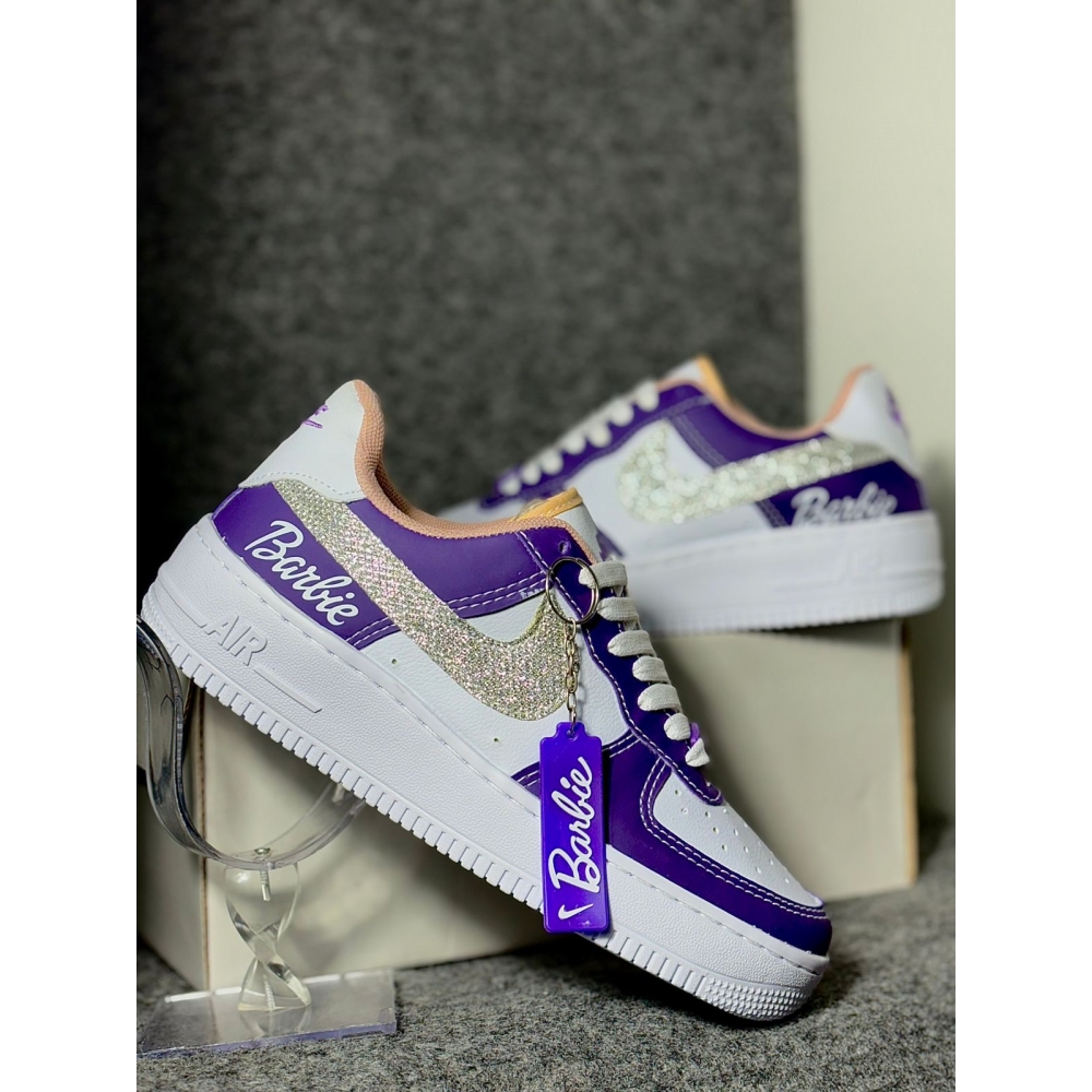 Air Force Barbie - Roxo Branco