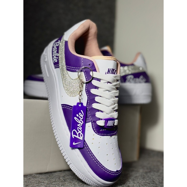 Air Force Barbie - Roxo Branco