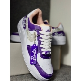 Air Force Barbie - Roxo Branco