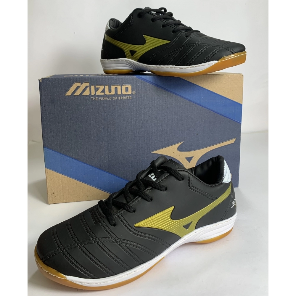 Chuteira Mizuno - Preto Dourado