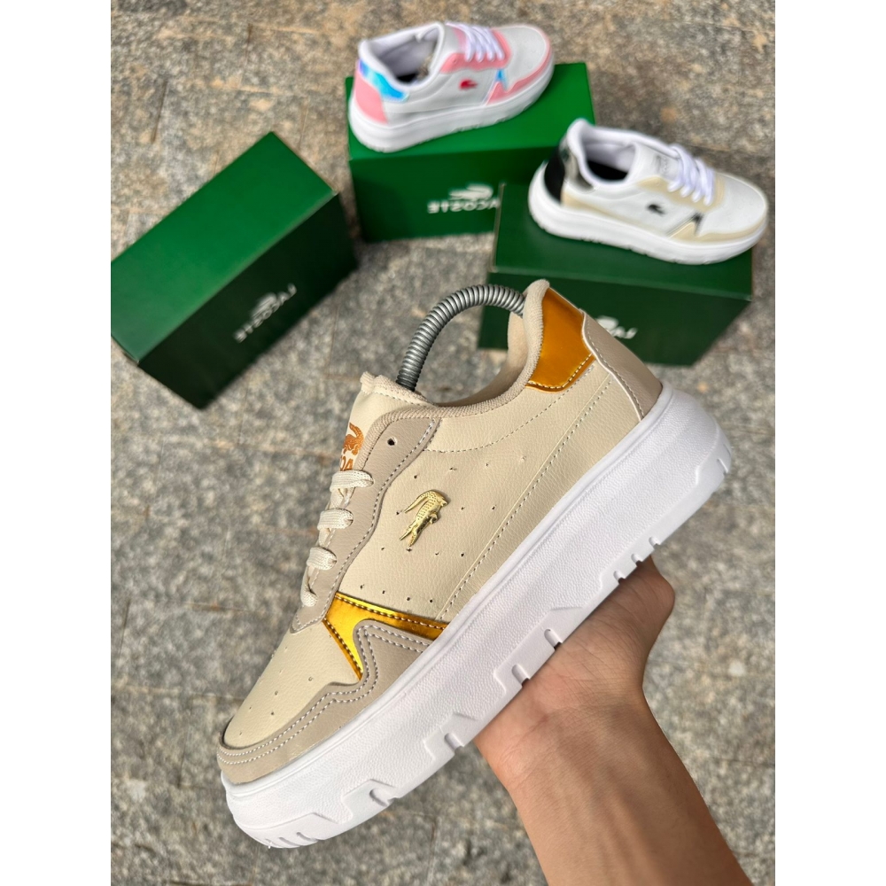 Lacoste F - Dourado