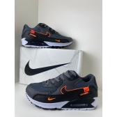 Air Max 90 - Grafite Laranja