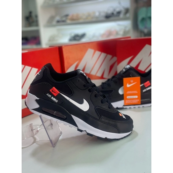 Air Max 90 - Preto Branco