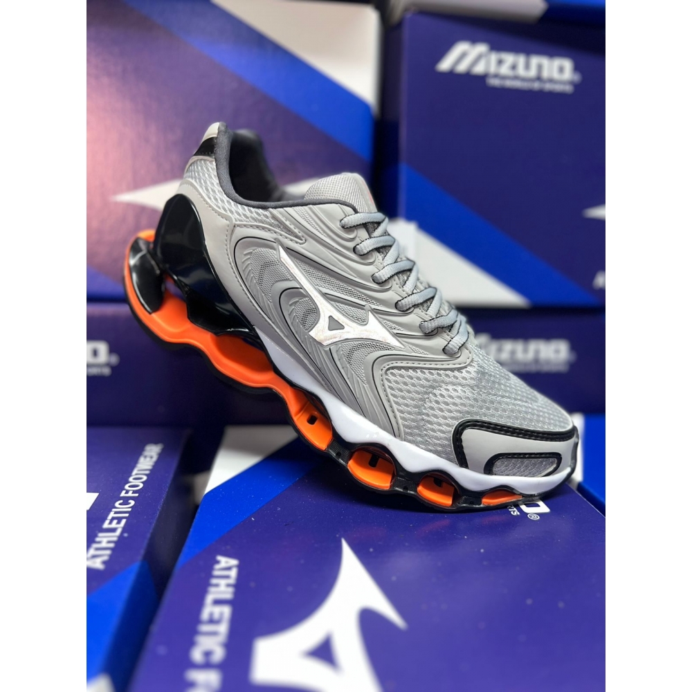 Mizuno 11S - Prata Laranja